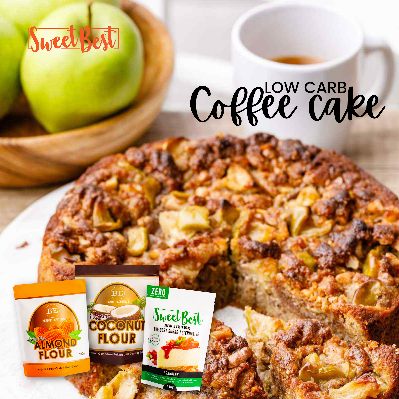 Low Carb Coffee Cake